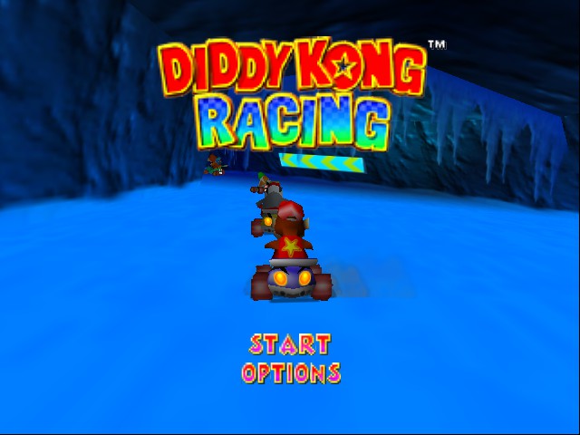 Diddy Kong Racing Title Screen
